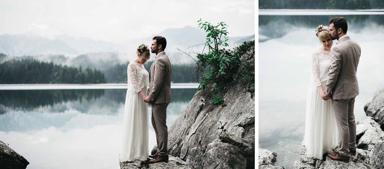 After Wedding Shooting am Eibsee